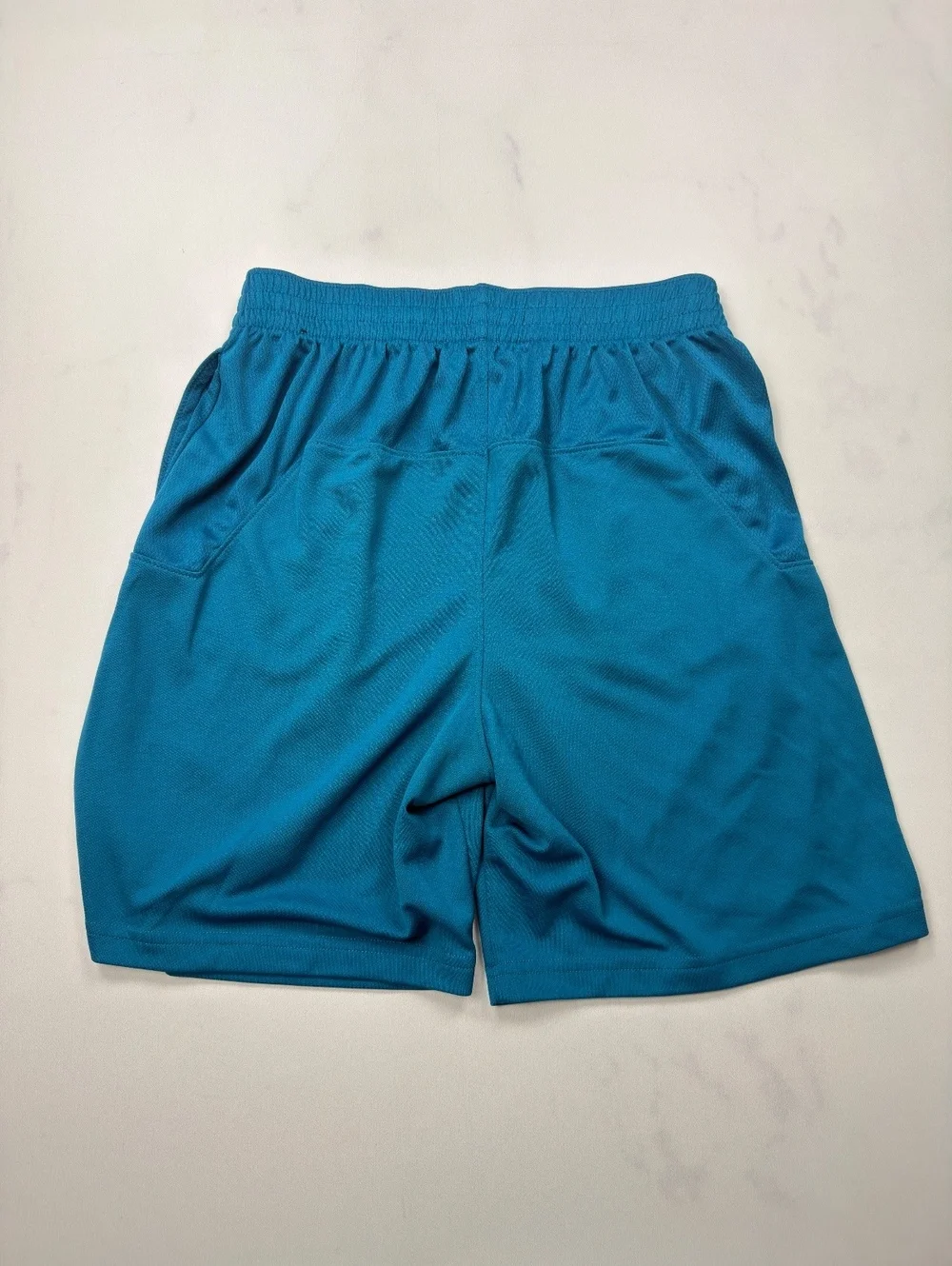 Nike Athletic Shorts Blue Dri-Fit Standard Fit - Boys Large+ Husky